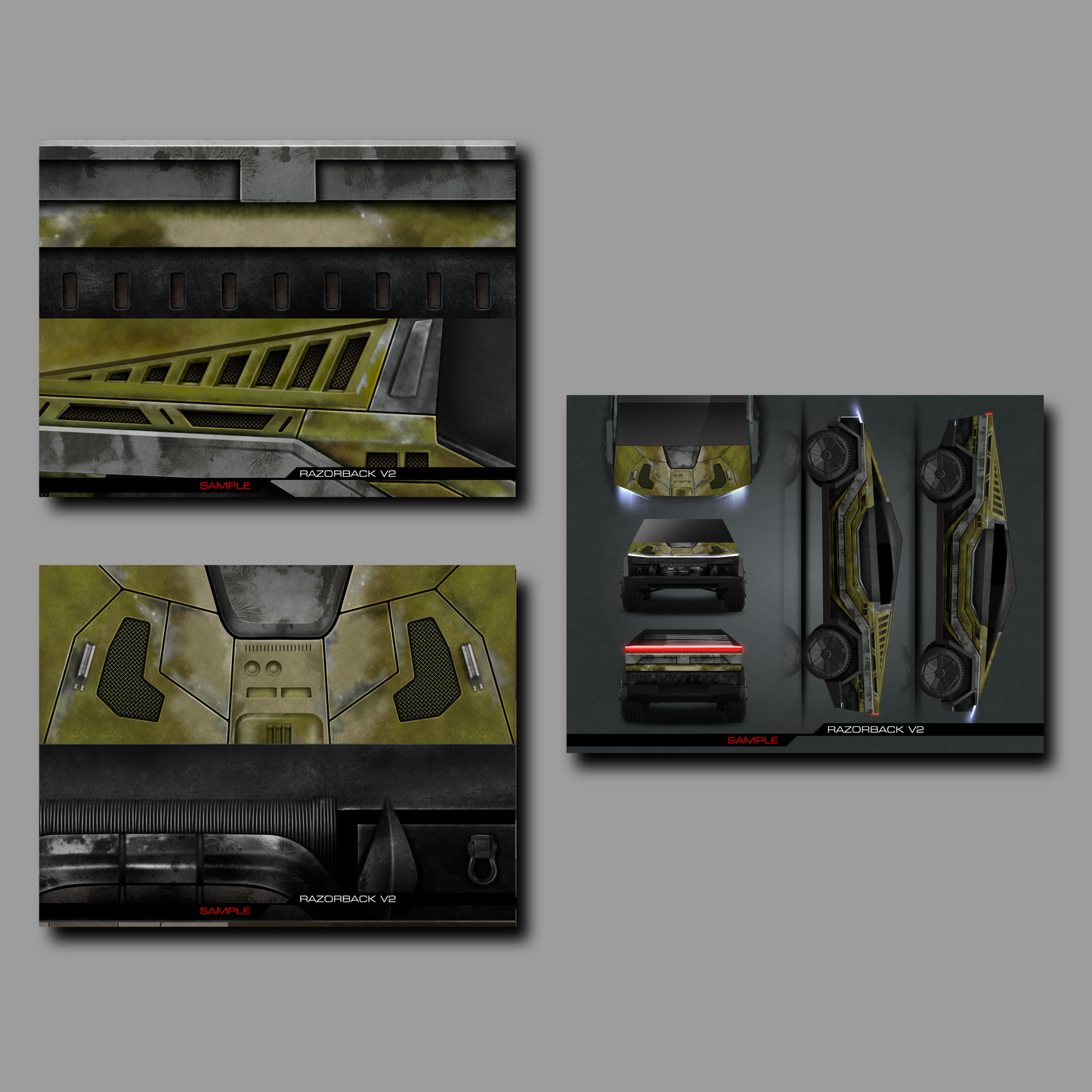 CyberWrap Color Samples