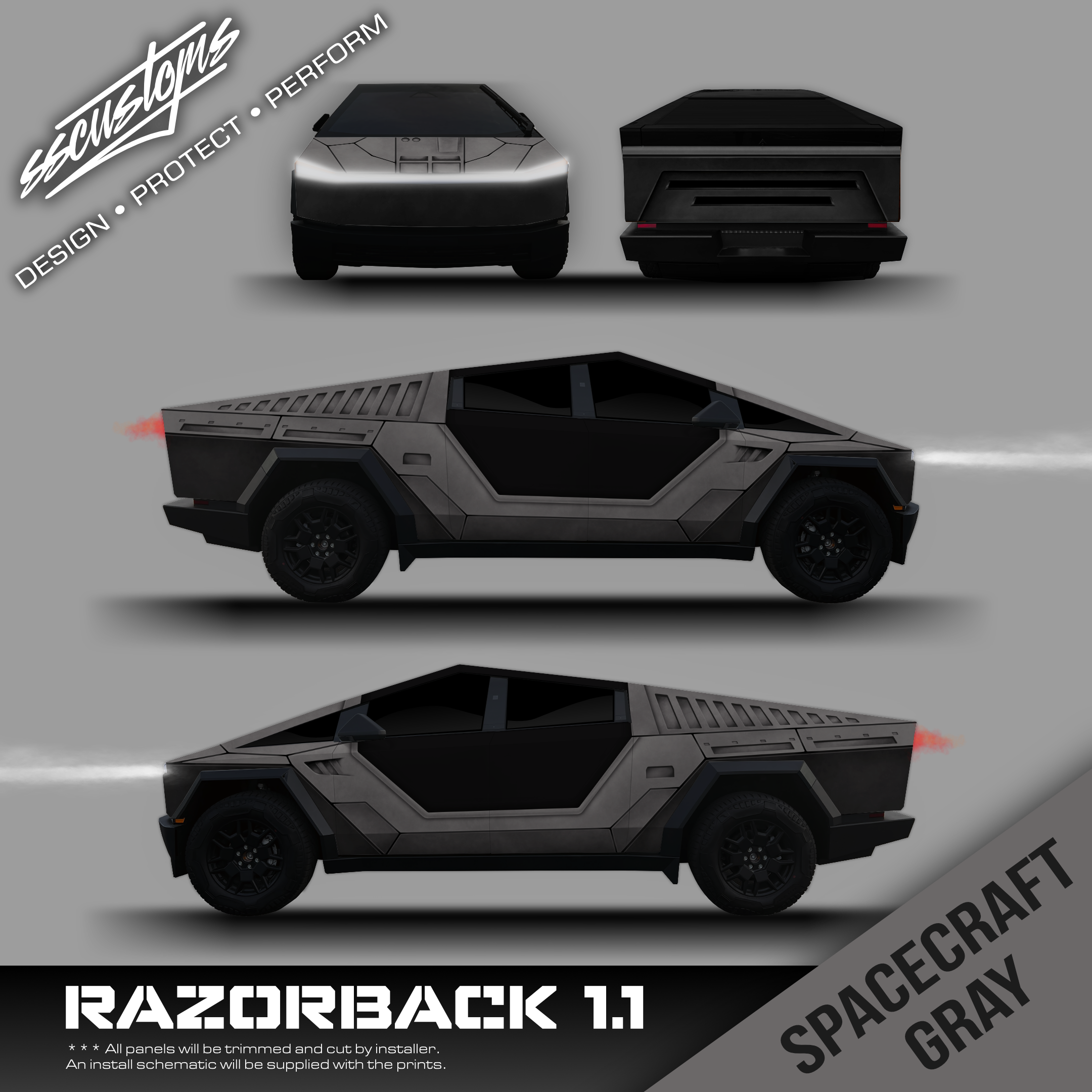Hypercraft Razorback Vehicle Razorback V1.1 CyberWrap – SS Customs