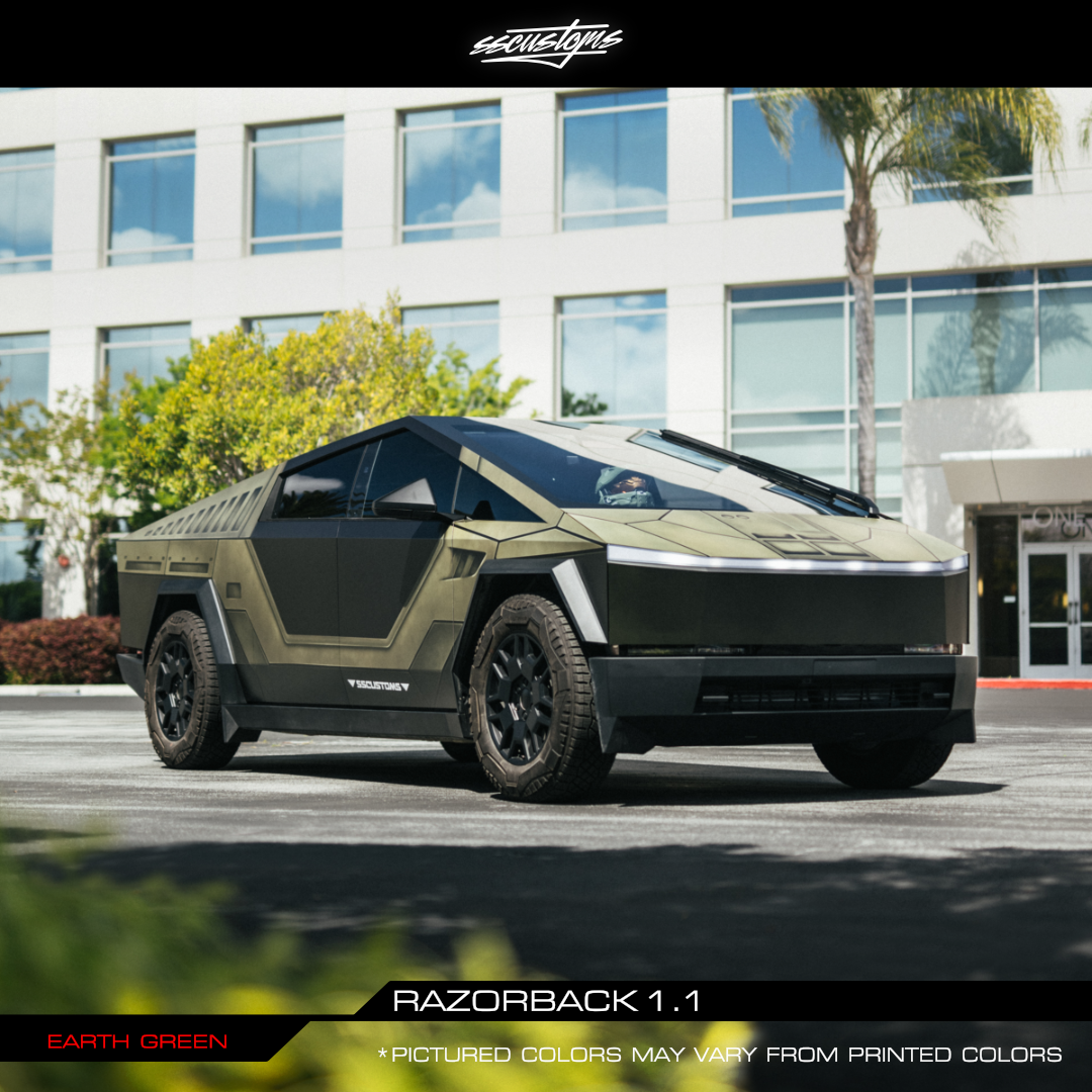6 Inch Round Razorback Design Razorback v1.1 CyberWrap – SS Customs